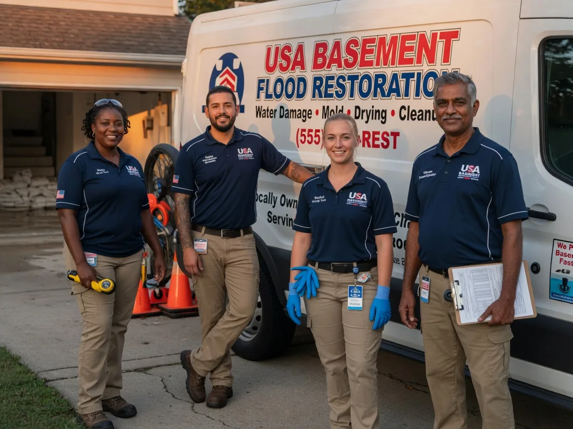 Basement Flood Cleanup company in Van Buren, AR