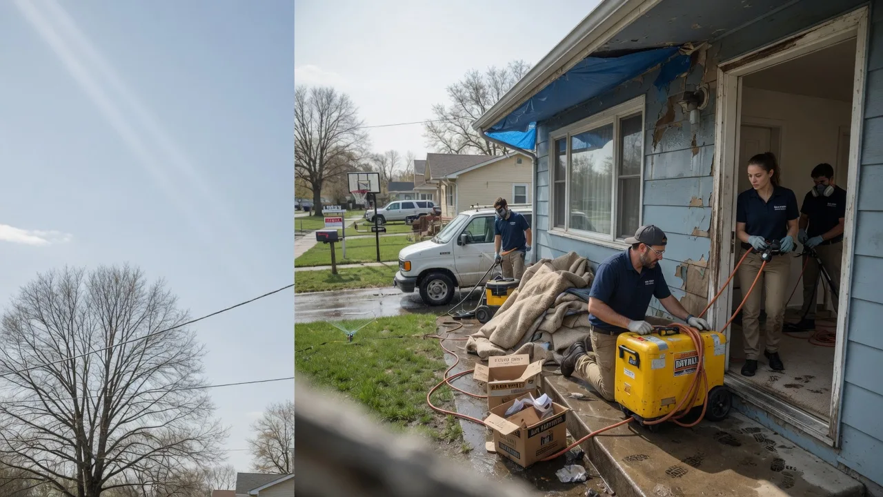 Basement Flood Cleanup in Van Buren, AR near me